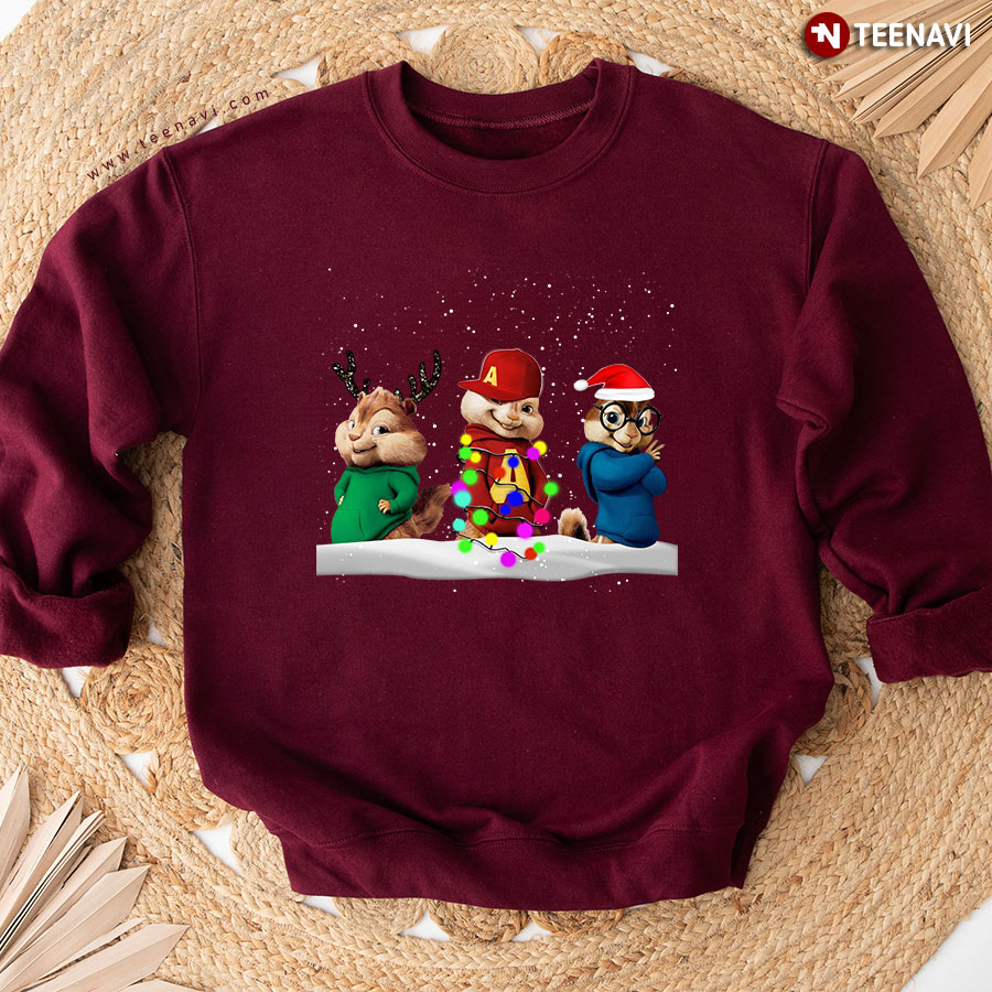 Squirrel Lover Christmas Sweatshirt - Kids