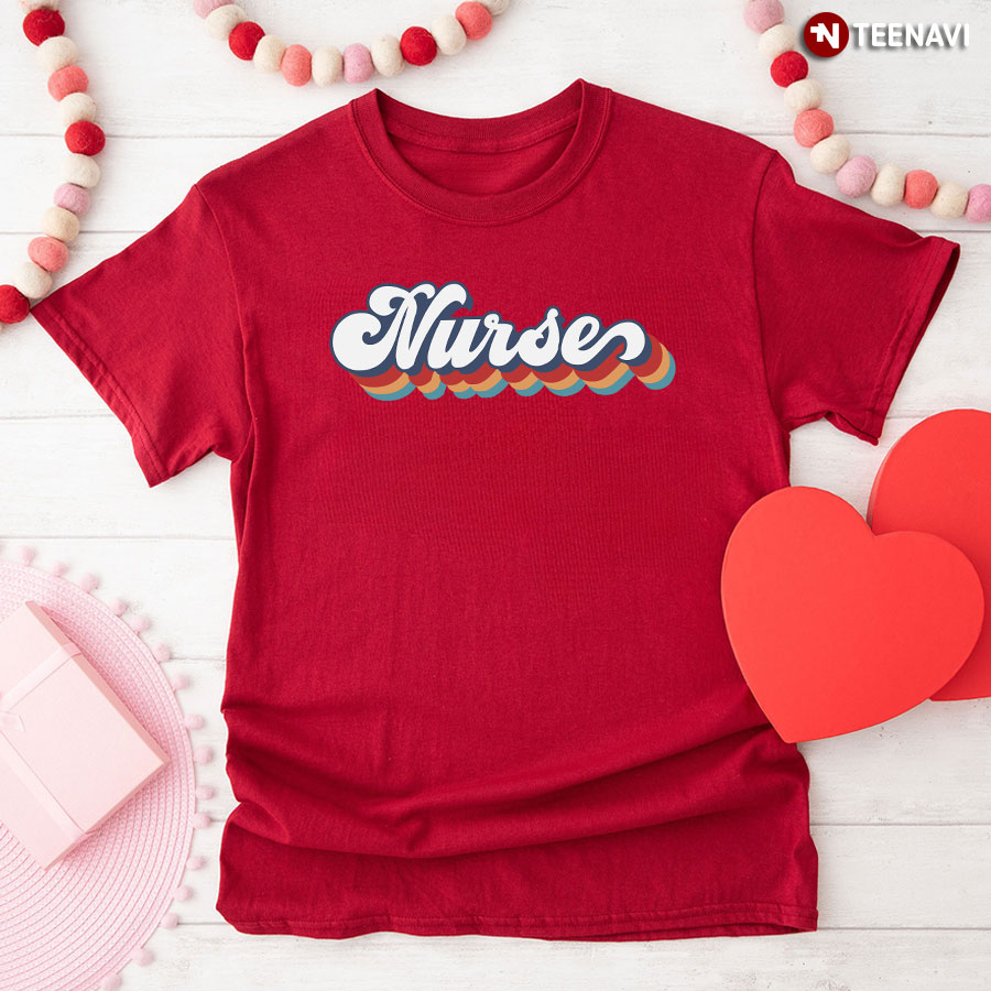 Nurse Nursing School Nurse Vibes T-Shirt