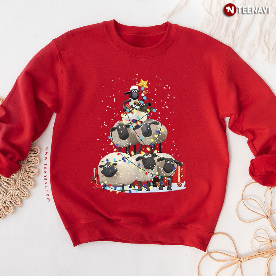 Black Sheep Christmas Tree Sweatshirt - Kids