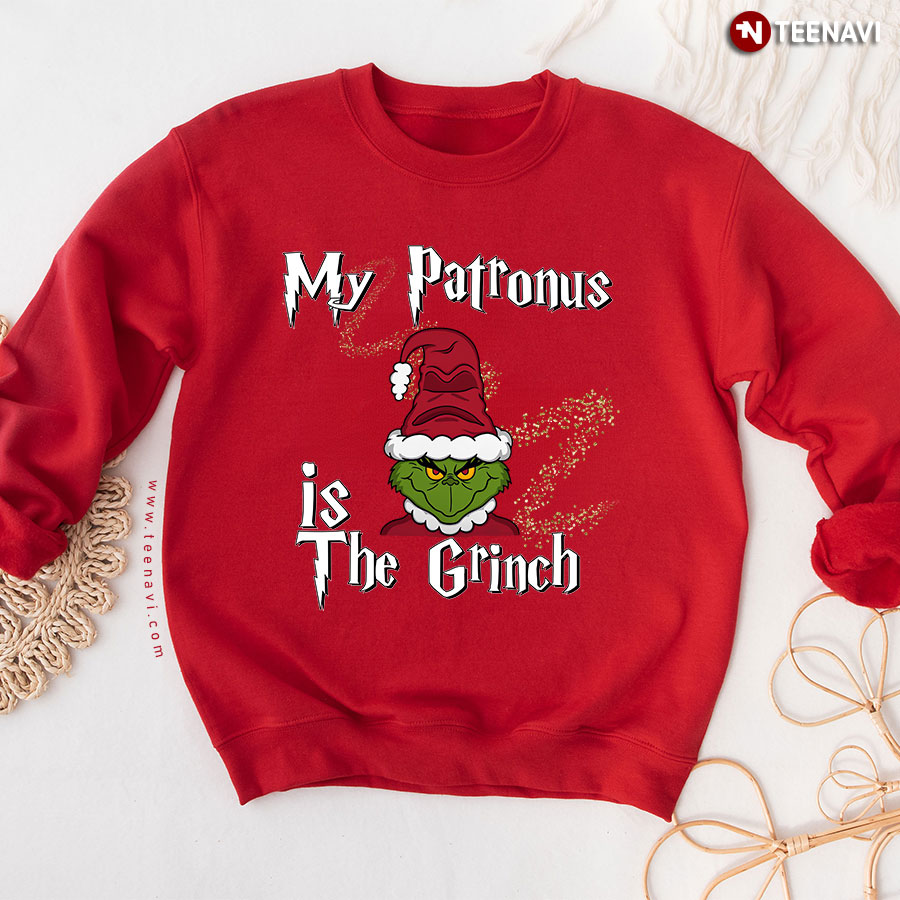 My Patronus Is The Grinch Christmas Sweatshirt