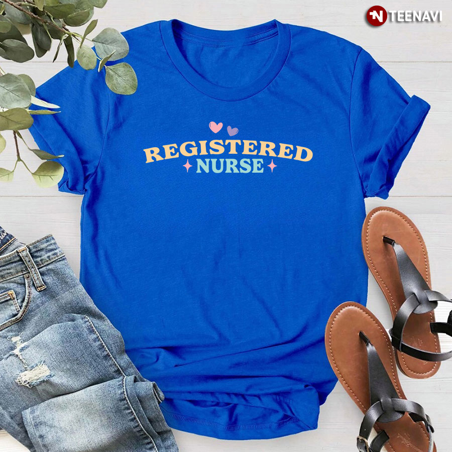 Registered Nurse Heart T-Shirt - Women's Tee