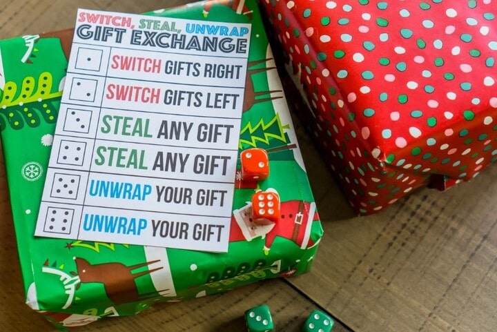 Christmas party gift exchange games