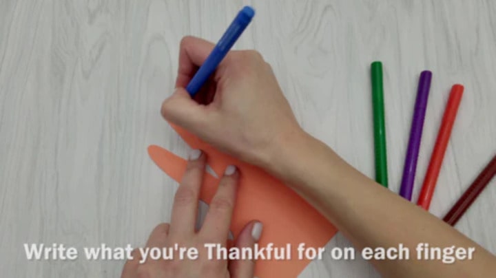how to make a Turkey with a pine cone