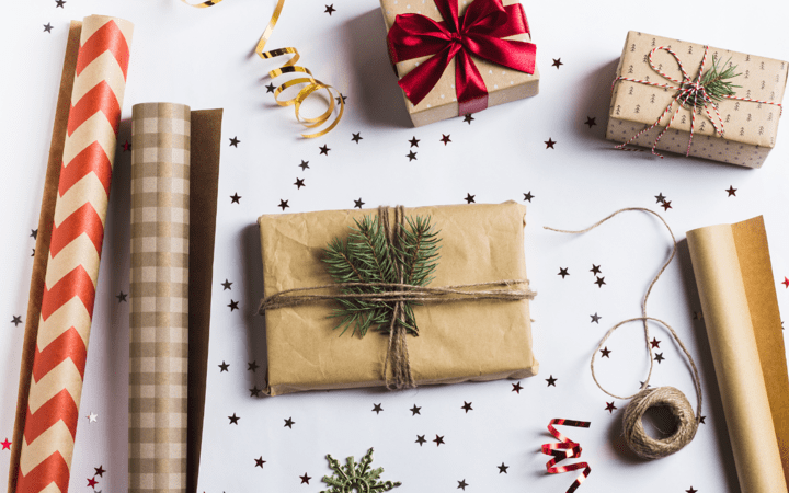 how to gift wrap without a box