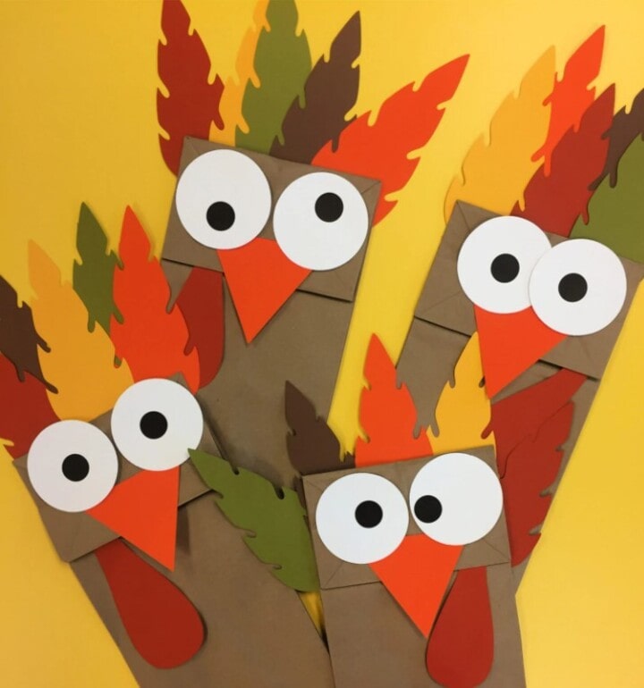 printable Thanksgiving crafts for preschoolers