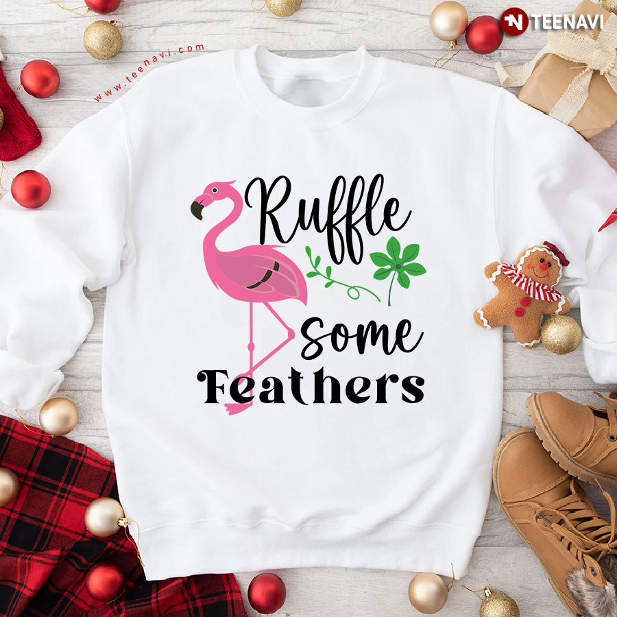 Ruffle Some Feathers Flamingo Sweatshirt