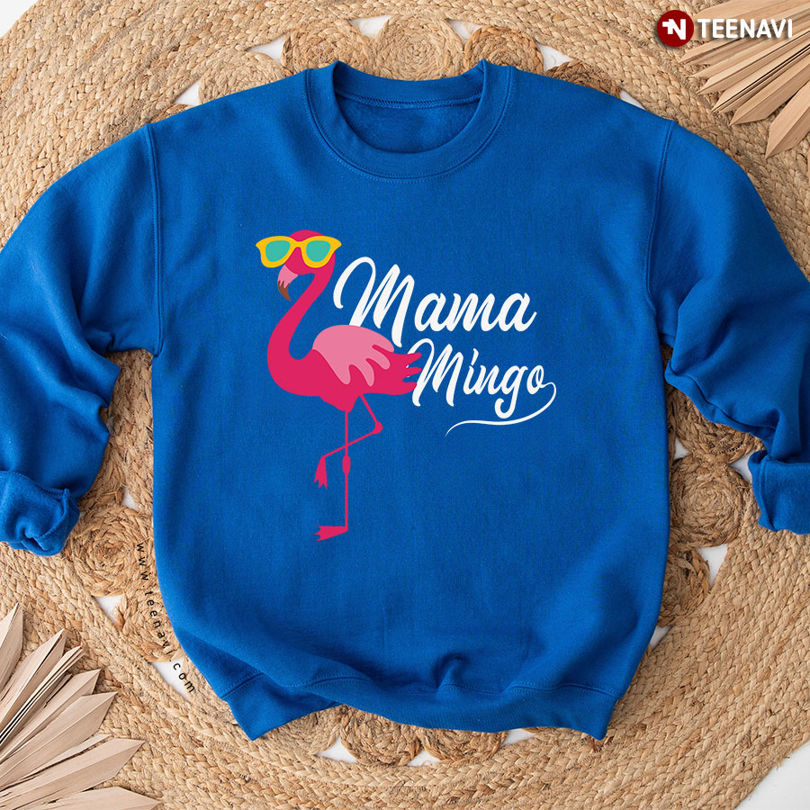 Mamamingo Pink Flamingo Lover Mother's Day Sweatshirt