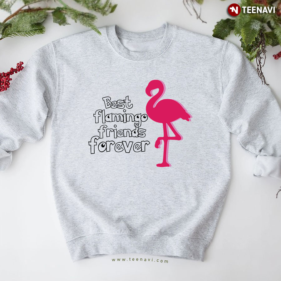Best Flamingo Friends Forever Friendship Sweatshirt