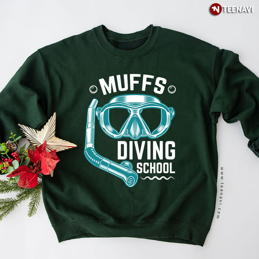Muffs Diving School Scuba Diving Sweatshirt