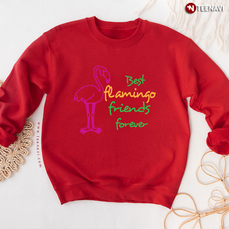 Best Flamingo Friends Forever Sweatshirt