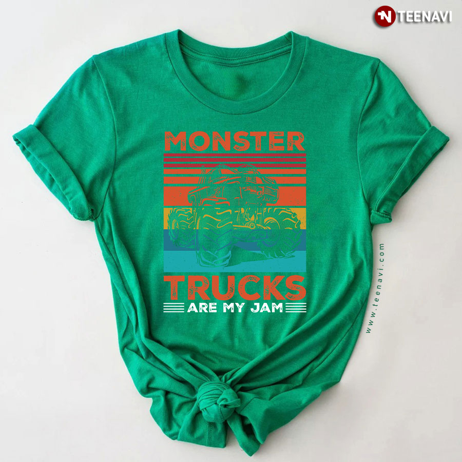 Monster Trucks Are My Jam Vintage T-Shirt