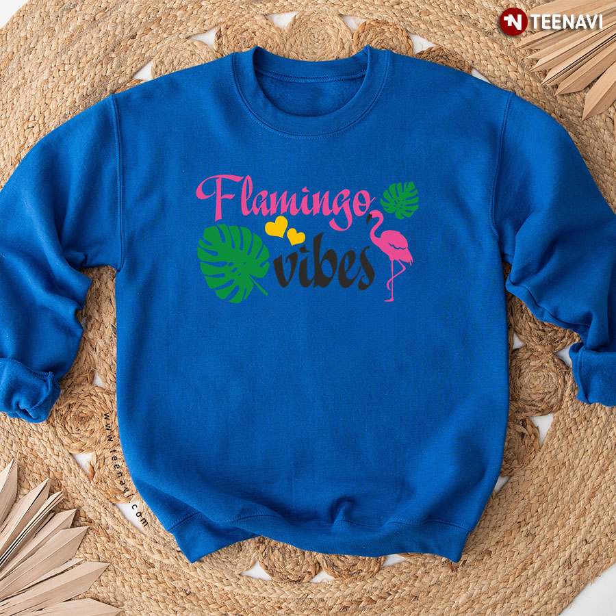Flamingo Vibes Flamingo Lover Sweatshirt