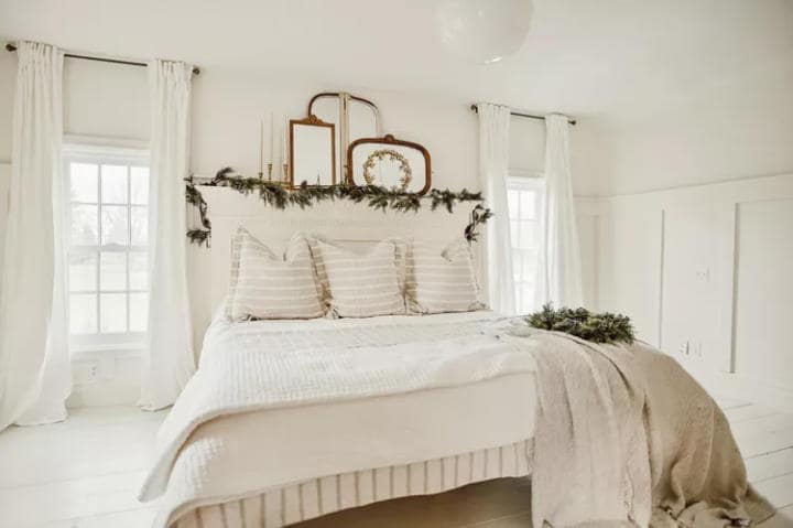diy Christmas decorations for a bedroom