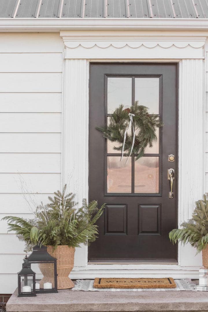 winter wreath ideas for front door