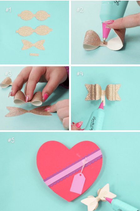 how to make a love heart box