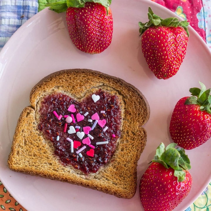 breakfast recipes for Valentine's Day 