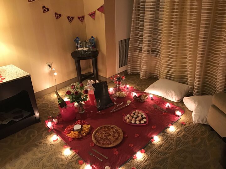 ways to celebrate Valentine's Day at home