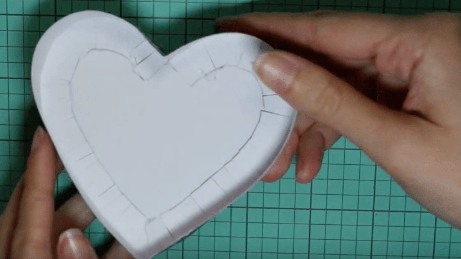 how to make a heart shaped box origami