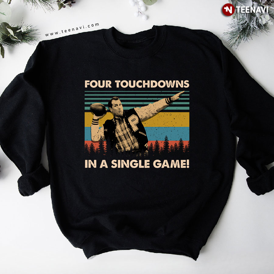 Four Touchdowns In A Single Game Al Bundy Vintage Sweatshirt