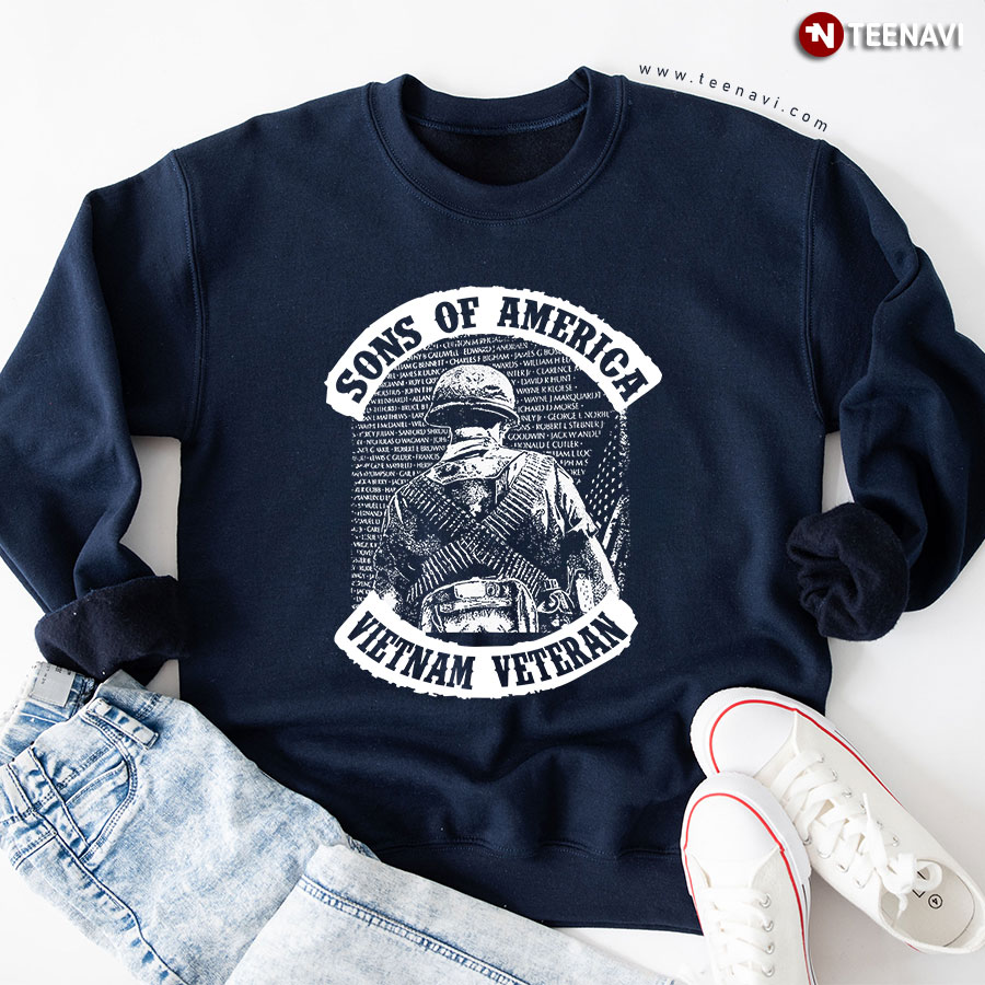 Sons Of America Vietnam Veteran Sweatshirt