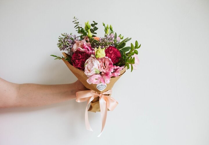 diy Mother's Day paper flower bouquet