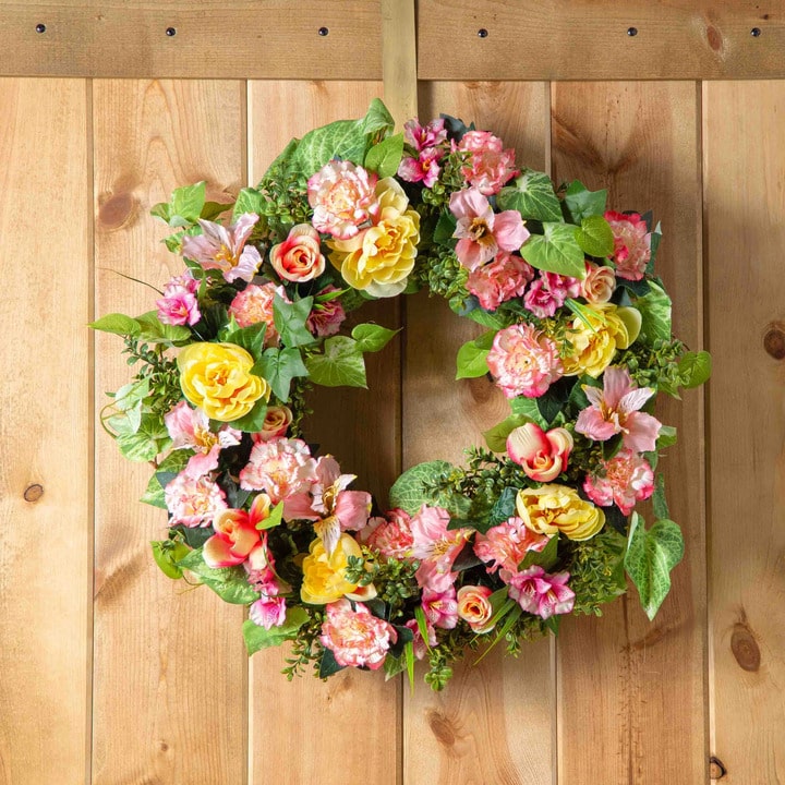 Mothers Day wreath DIY