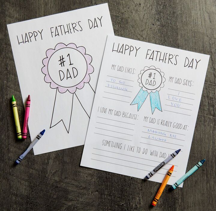 Father's Day activities in office