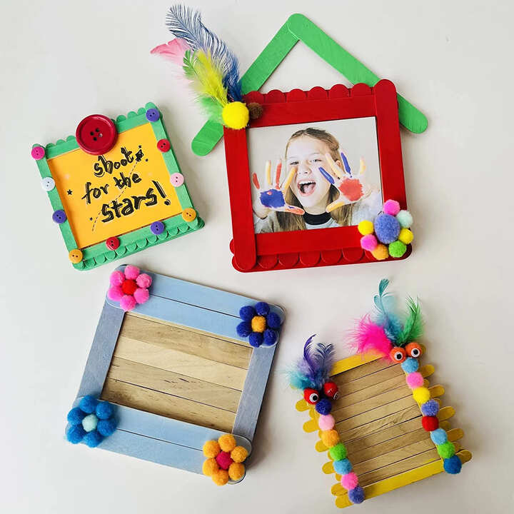 popsicle stick Mother's Day crafts