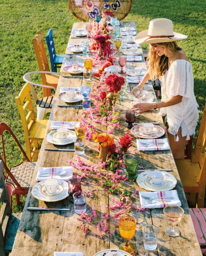 Mother's Day table setting