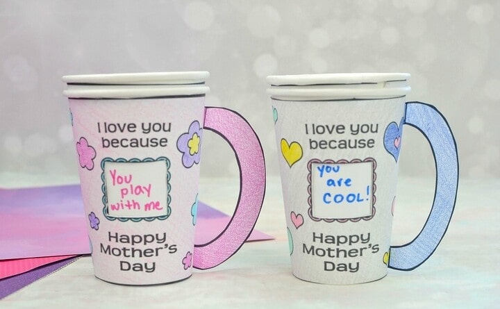 DIY Mothers Day cup