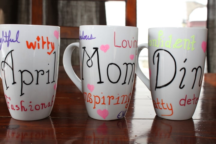 DIY Mothers Day cup
