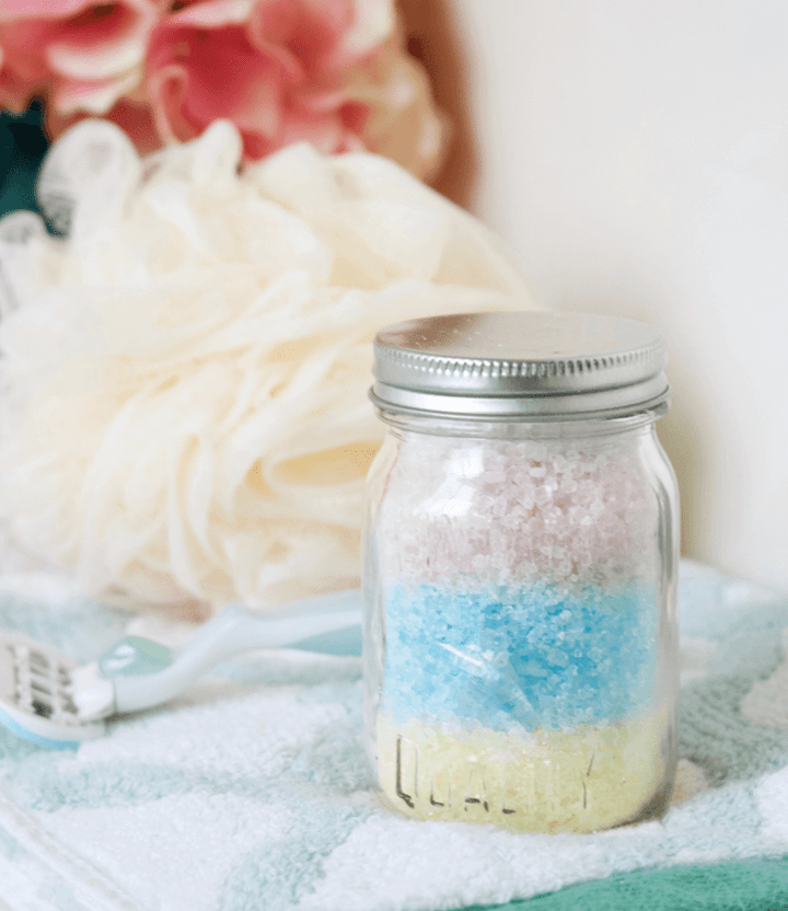 bath salt Mother's Day craft