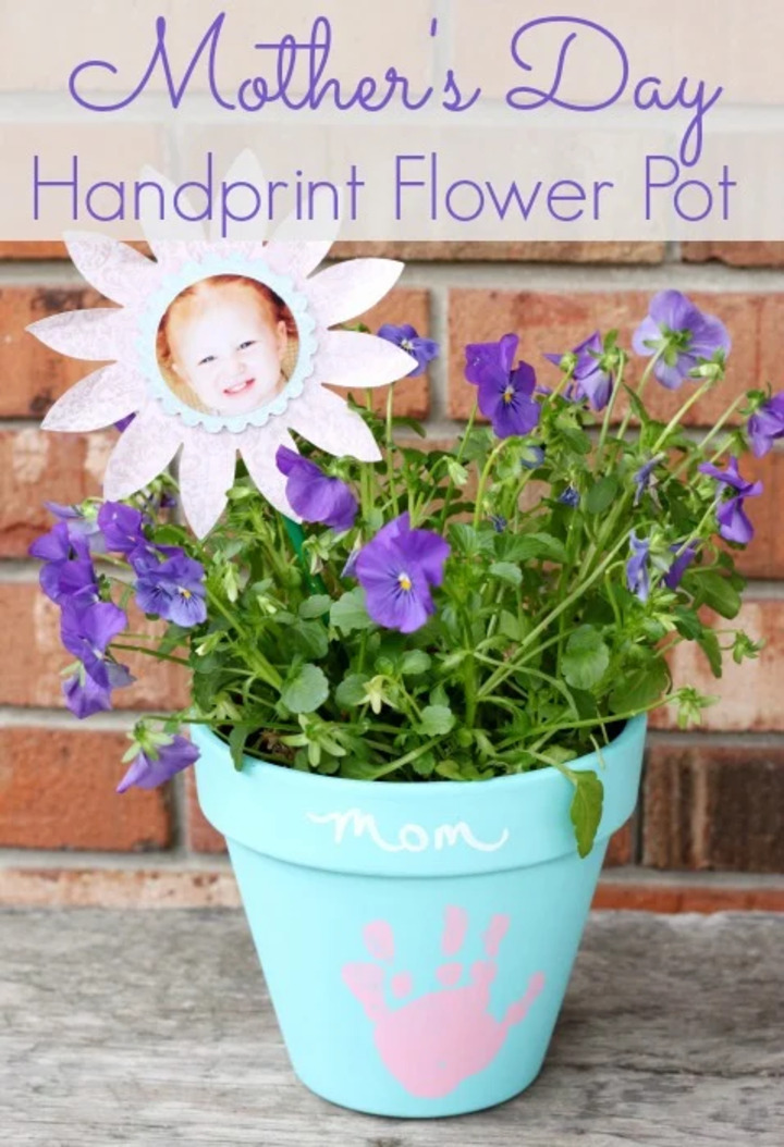Mother's Day plant pot craft