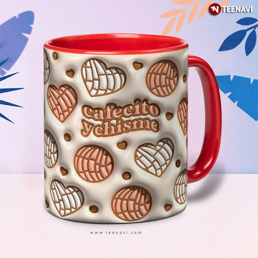 Cafecito Y Chisme 3D Inflated Mug