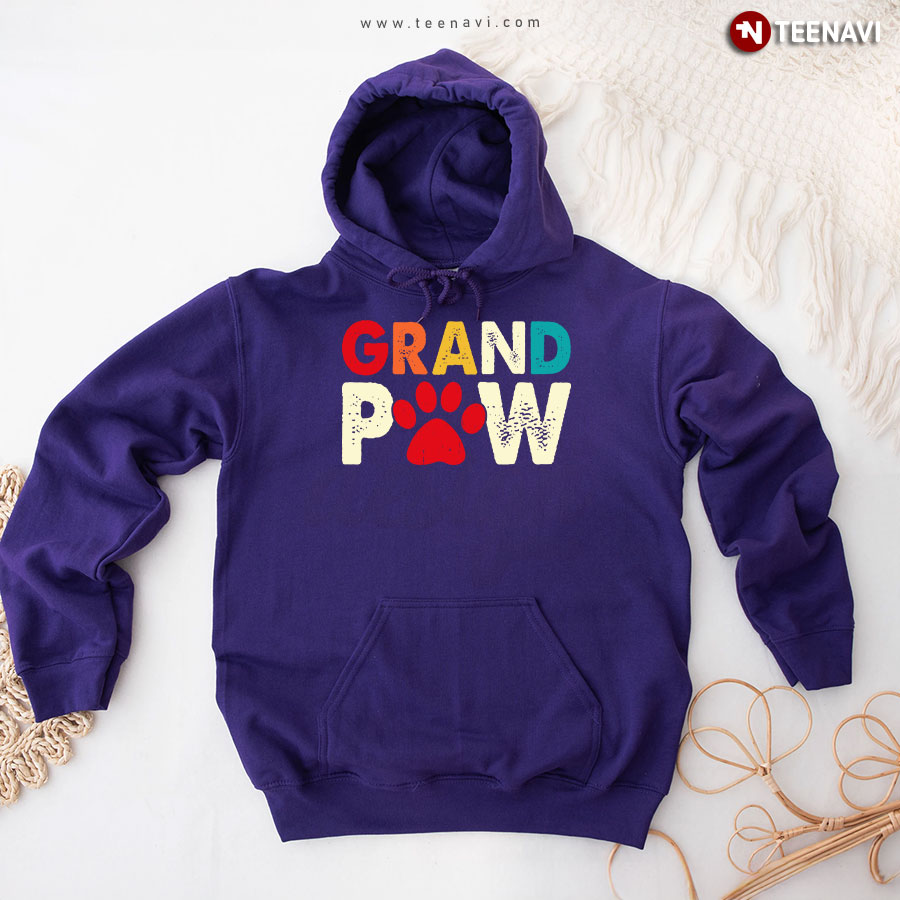 Grand Paw Dog Dad Father's Day Hoodie