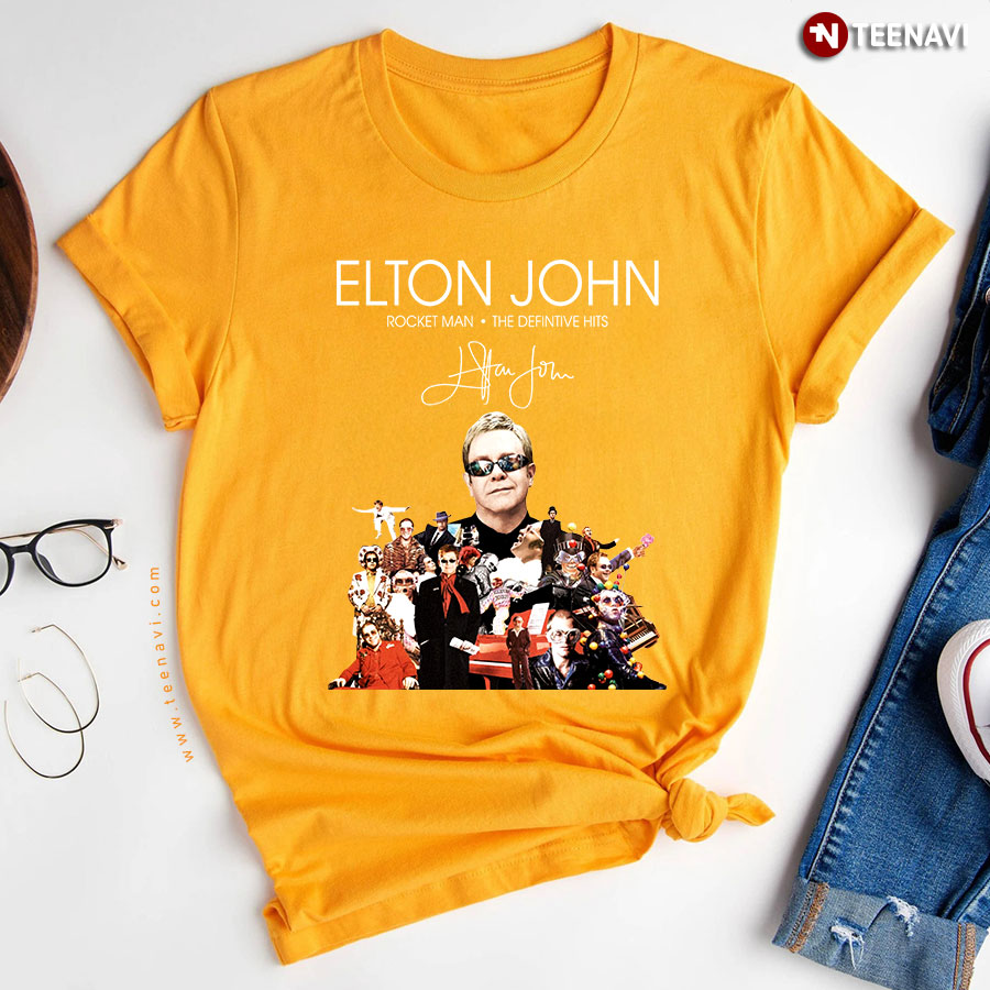 elton john rocket man t shirt
