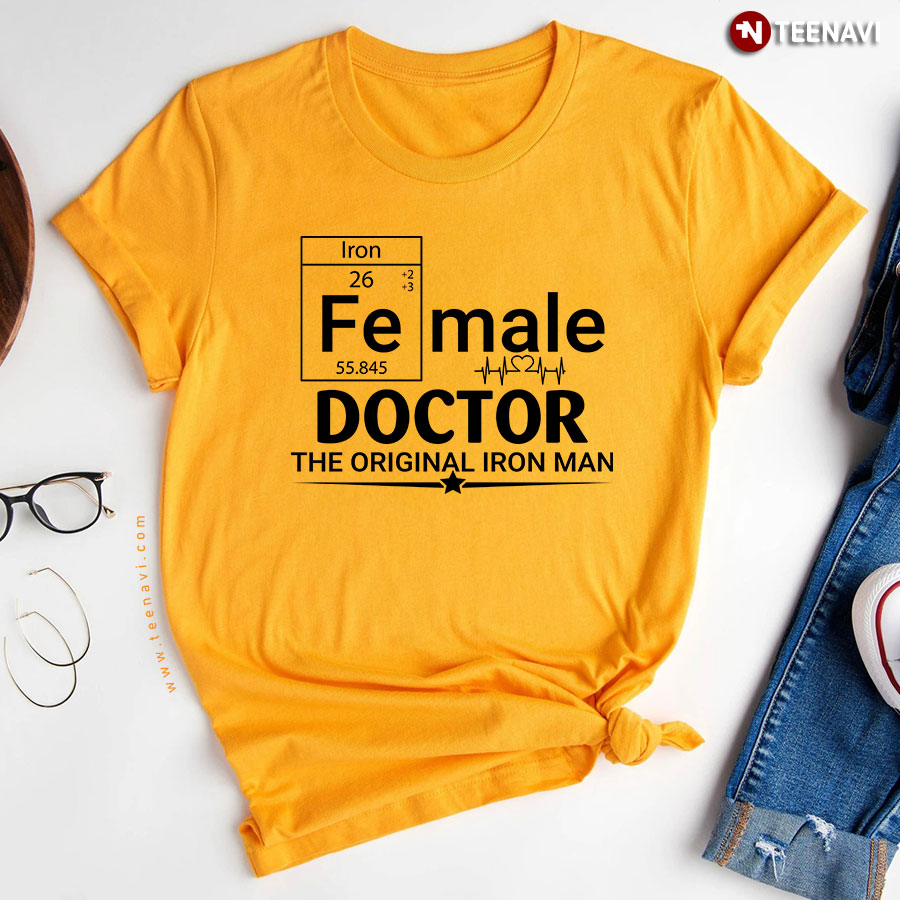 Female Doctor The Original Iron Man Periodic Table Element
