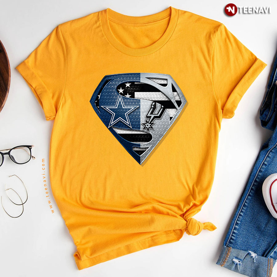 Dallas Cowboys And San Antonio Spurs Superman