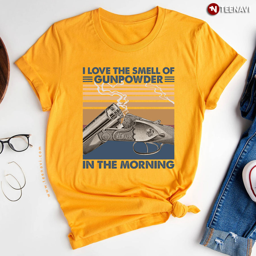 I Love The Smell Of Gunpowder In The Morning Shooting