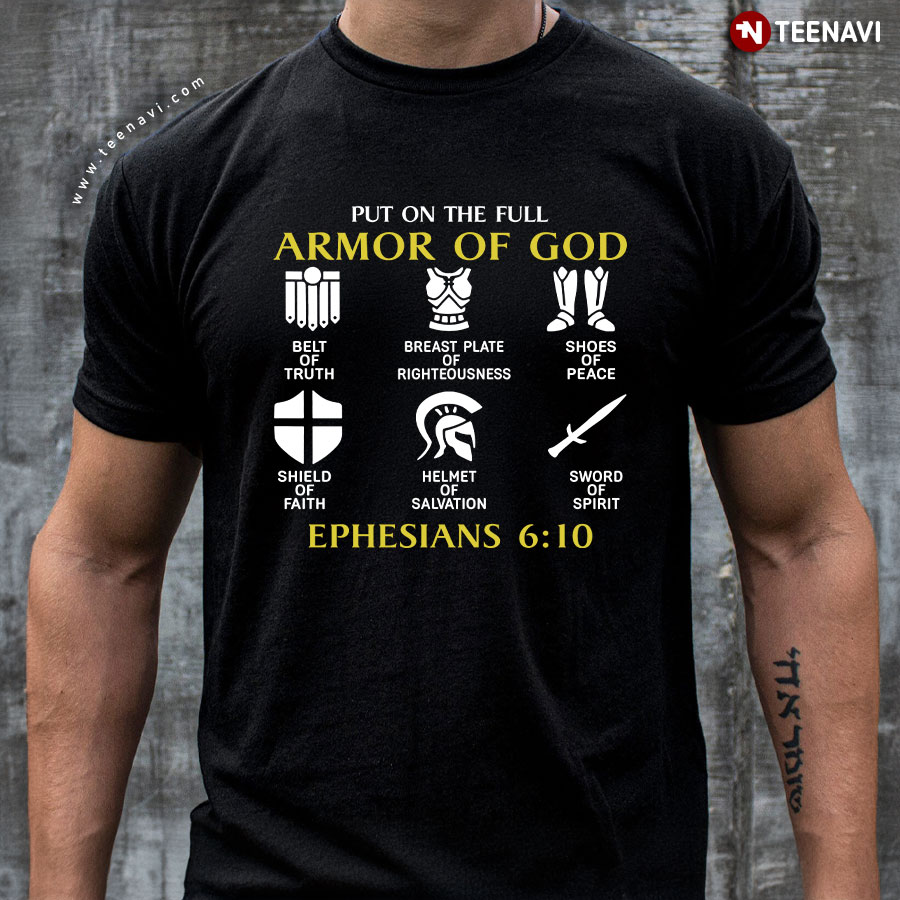 Maglietta Unisex Maniche Corte Maglietta Cristiana Con Croce - Foto 2