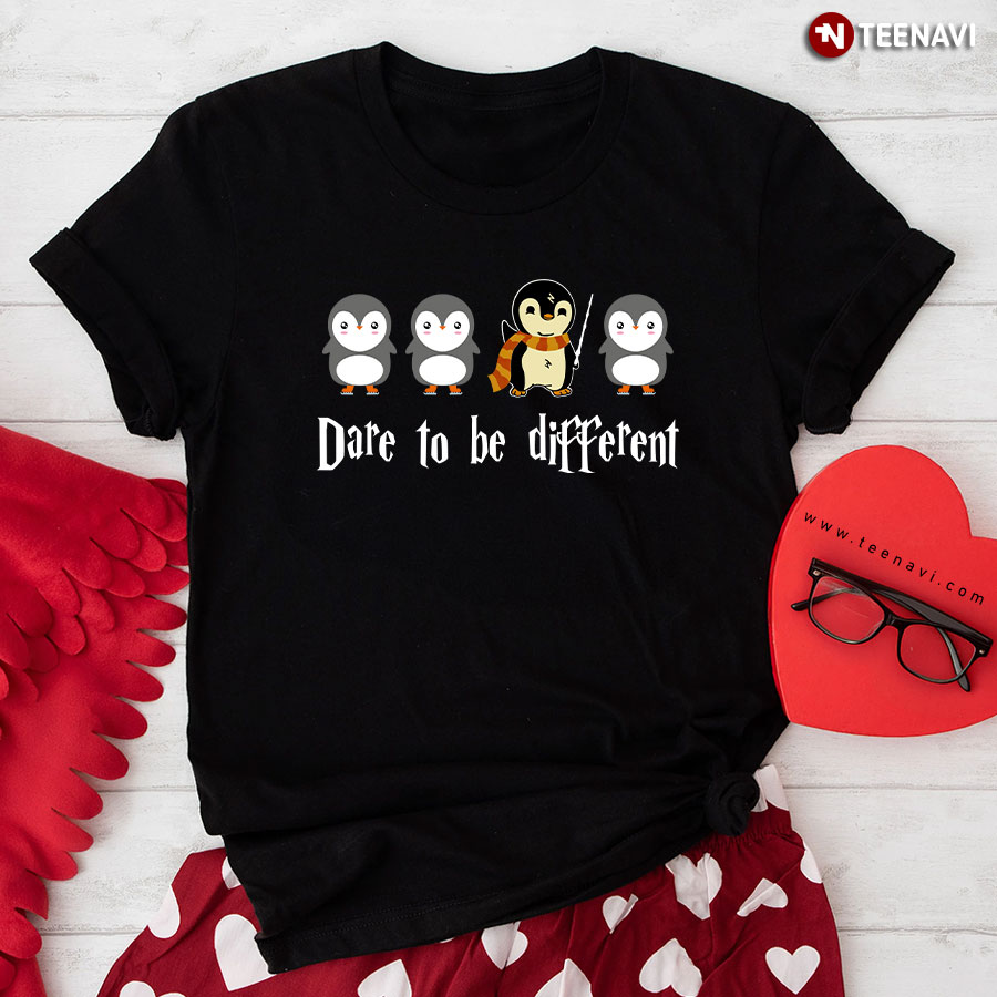 Penguin As Harry Potter Dare To Be Different T-Shirt