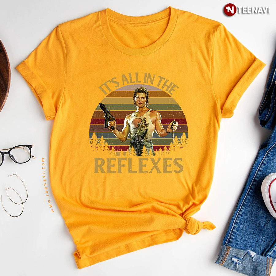 Jack Burton Its All In Reflexes Vintage T Shirt