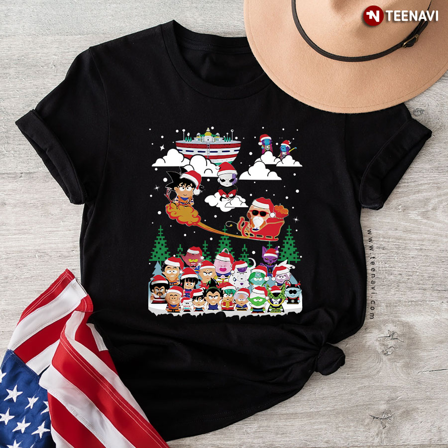 Funny Christmas Dragon Ball T-Shirt