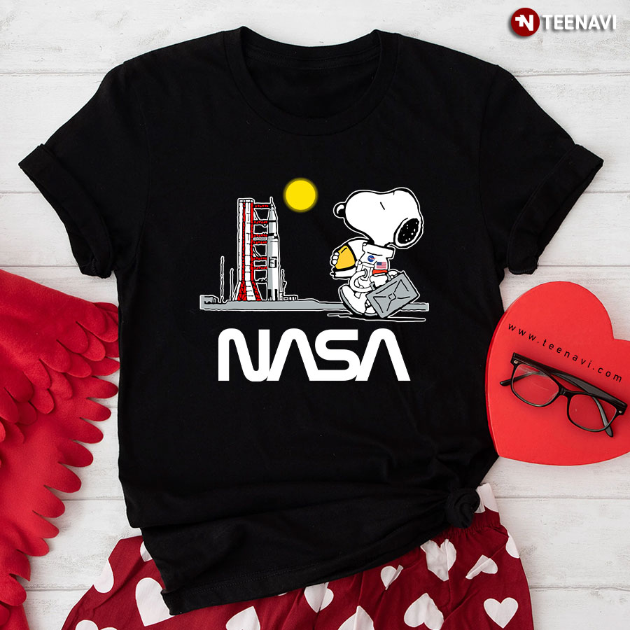 NASA Snoopy Astronauts T-Shirt