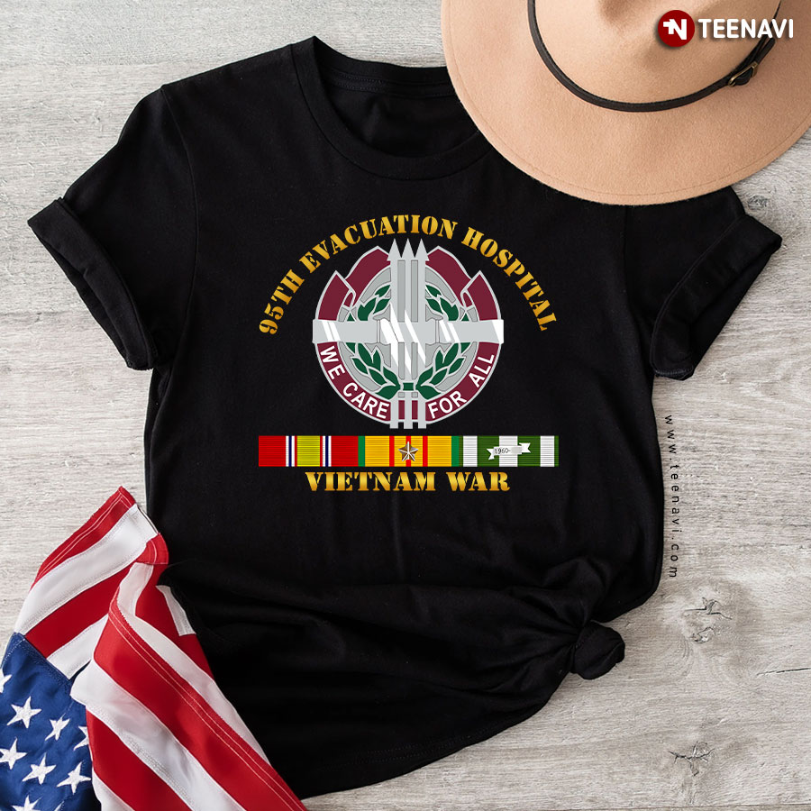 95th Evacuation Hospital Viet Nam Veteran T-Shirt