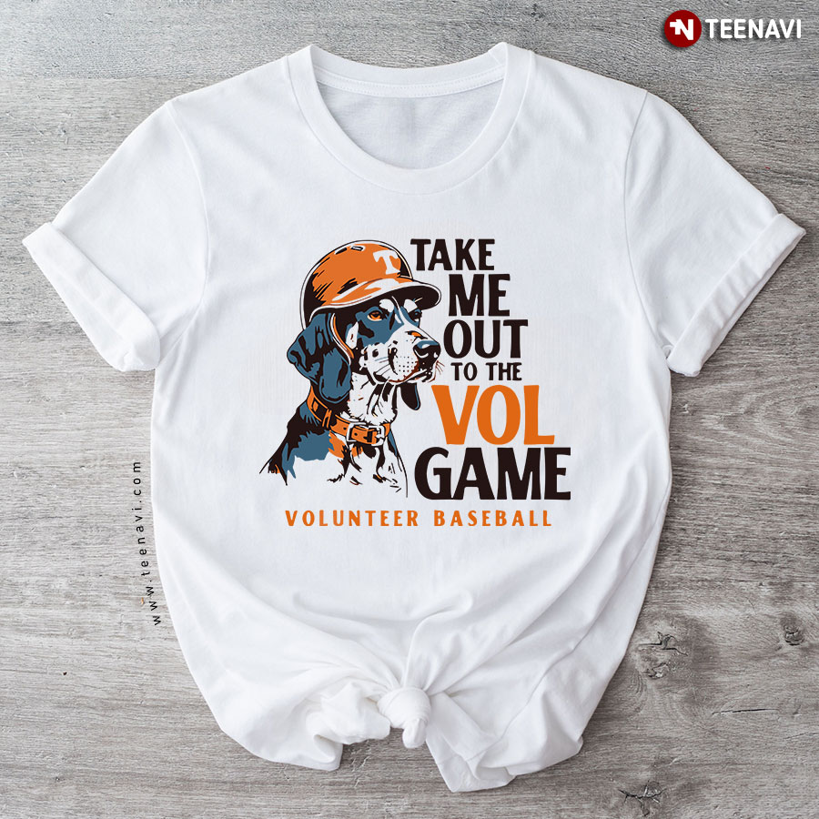 Take Me Out To The Vol Game Volunteers Football T-Shirt