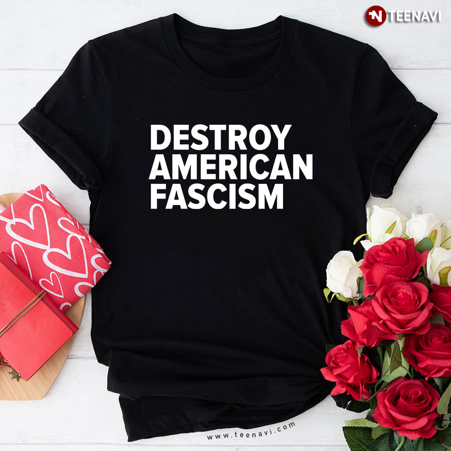 Tom Morello Destroy American Fascism T-Shirt