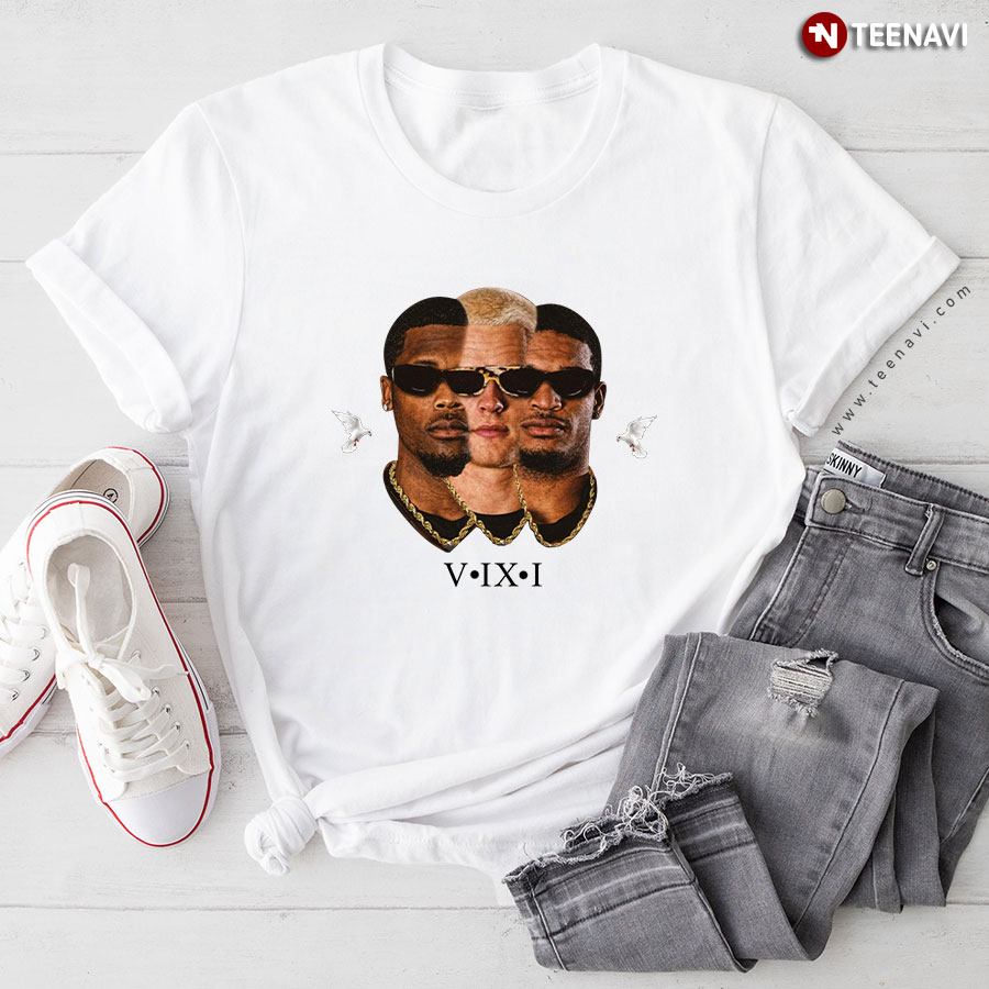 Joe Burrow Ja’Marr Chase Tee Higgins V IX I T-Shirt