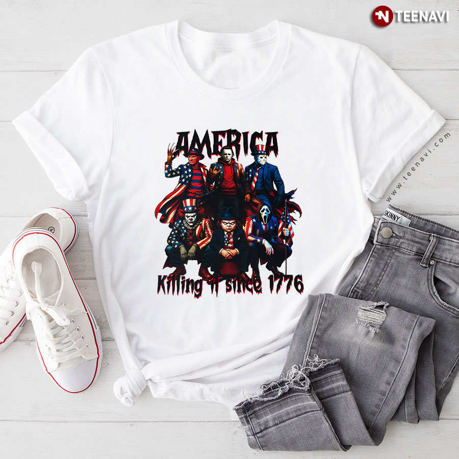 Gangster Killer, America Killin It Since 1776 T-Shirt
