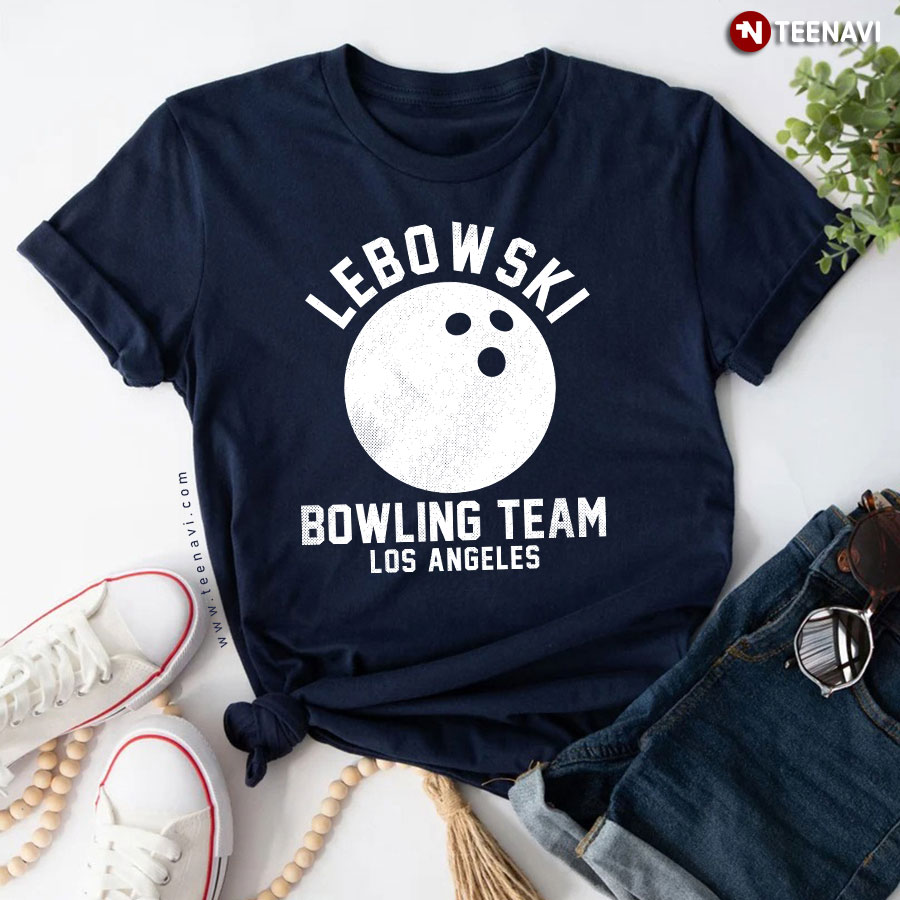Lebowski Bowling Team Los Angeles T-Shirt Lebowski Bowling Team Los Angeles T-Shirt